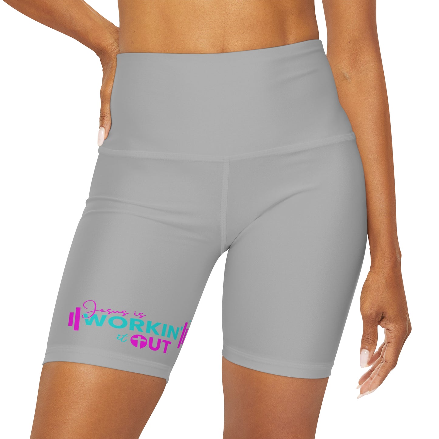 High Waisted Premium Yoga Shorts