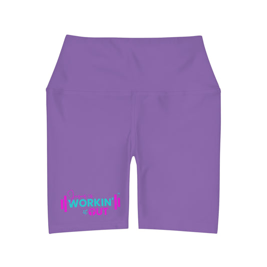 High Waisted Premium Yoga Shorts