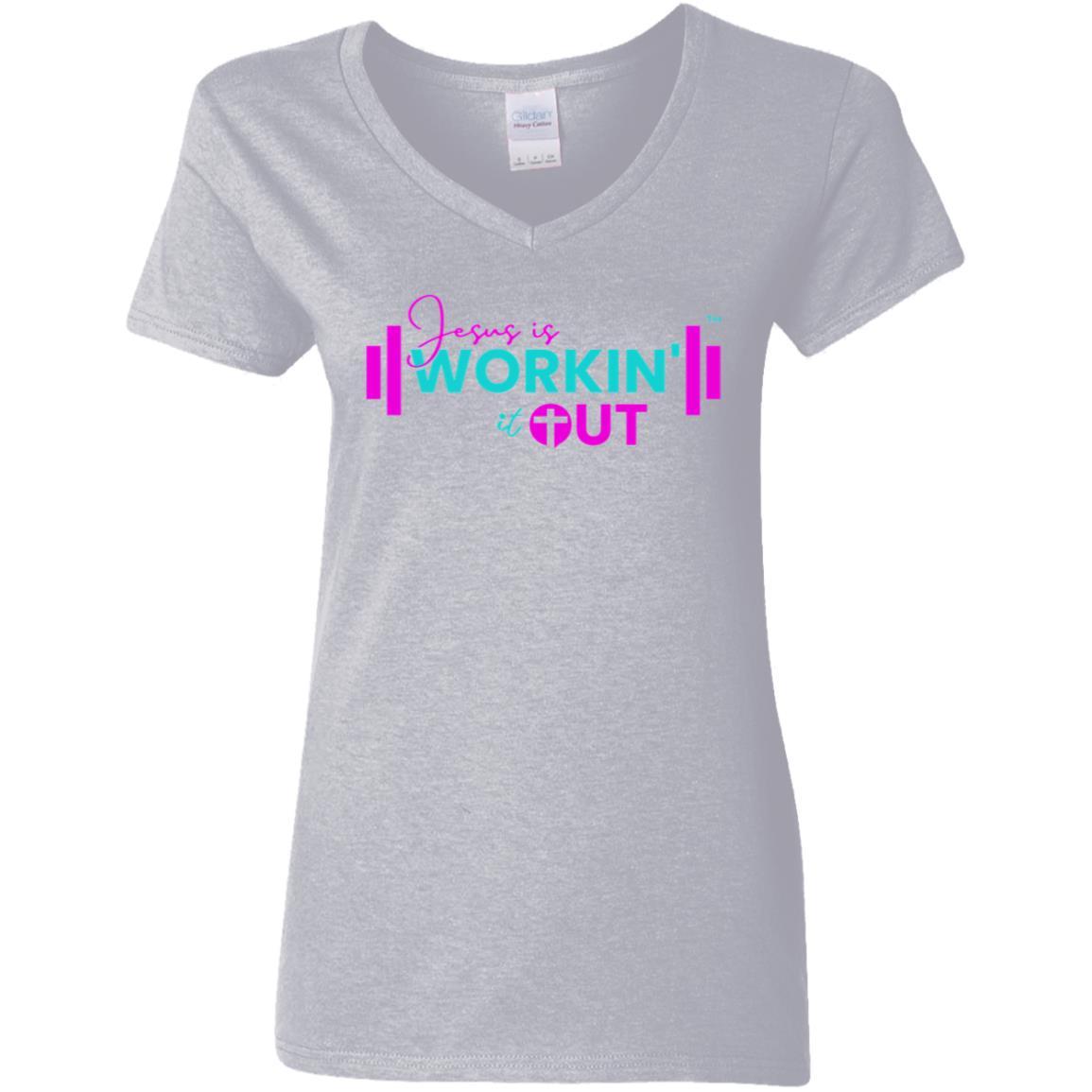 Ladies V-Neck T-Shirt